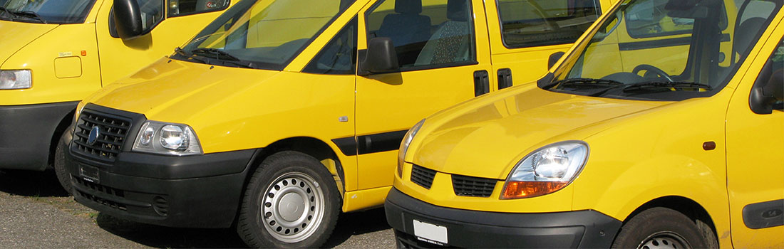 additional global-fleet: yellow vans